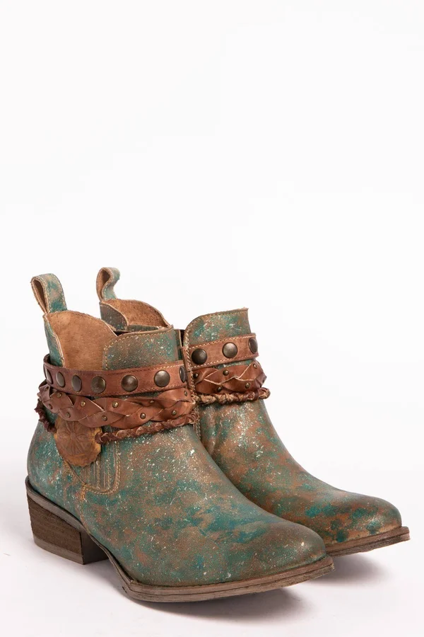 Corral Boots Q5002 (Green) Cowboy Boots