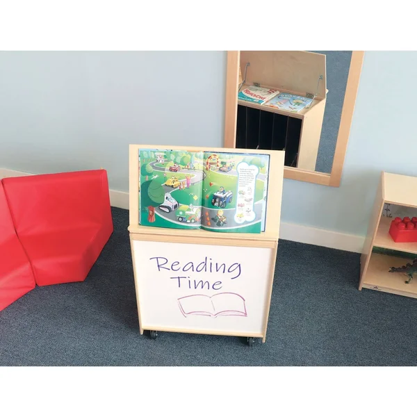 Whitney Brothers WB6255 Big Book Display with Write & Wipe Back