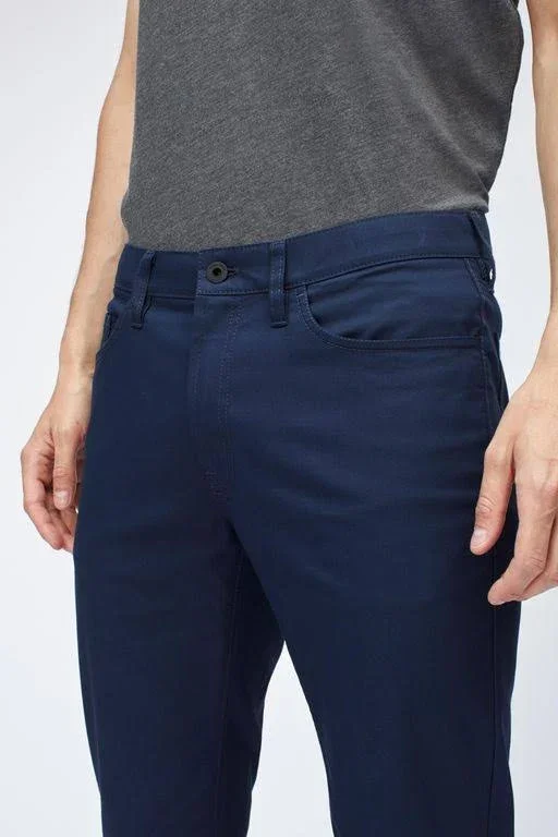 Bonobos Tech 5-Pocket - Blue - Casual Pants