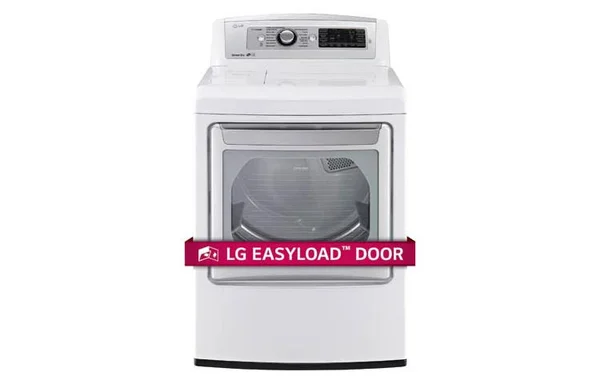 LG SteamDryer DLEX5780 Front-Loading Electric Dryer - 7.3 cu ft - White