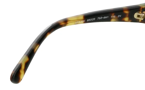 Prada 0PR 22VS Catwalk 7S04M1 Medium Havana Butterfly Sunglasses