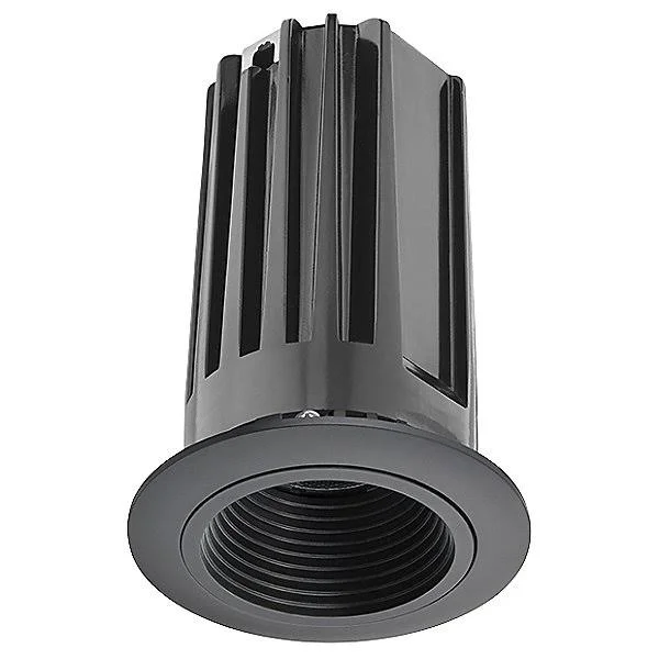 Juno 2x22 LED Recessed Lighting 2LEDTG2B-841N-BBL 2x22 LED Gen 2 Round Downlight Baffle 4100K 80 CRI - Narrow Flood Beam, Black B