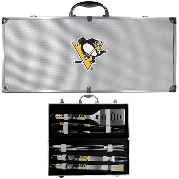 Pittsburgh Penguins 8 PC Tailgater BBQ Set