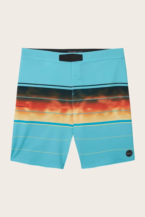 O&Neill Hyperfreak Hydro Wanderer 20x22 Boardshorts Men's Cyan, 35