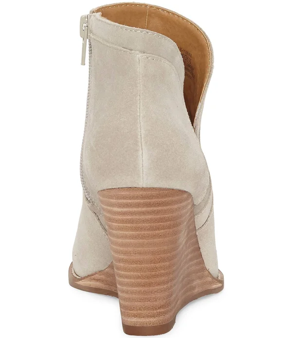 Women's Lucky Brand Yimina Wedge Bootie - Size 6.5 M - Green
