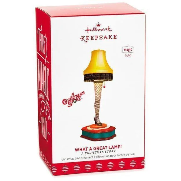 Hallmark Keepsake 2017 A Christmas Story What A Great Lamp! Christmas Ornament with Light