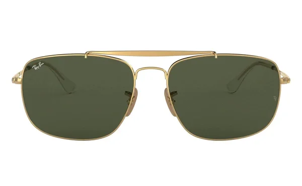 Ray-Ban RB3560 The Colonel Sunglasses Gold - Green 61mm
