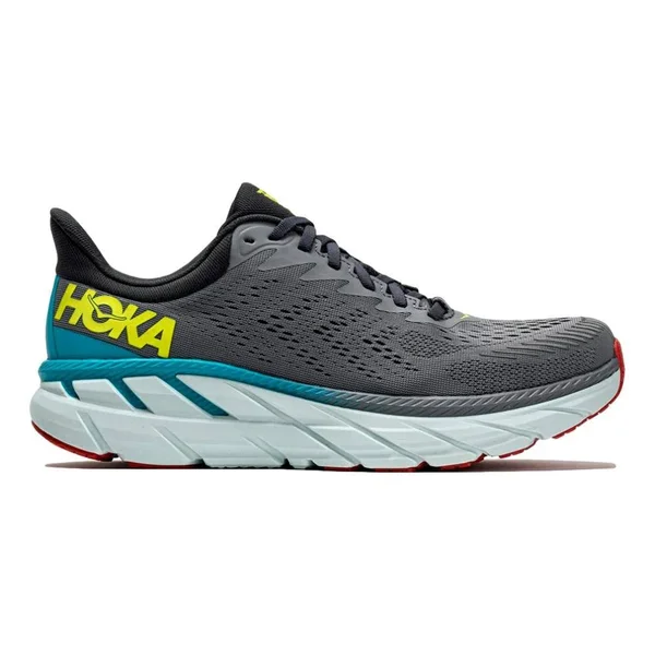 Hoka Men's Clifton 7 - Wild Dove - Dark Shadow - 15 - D