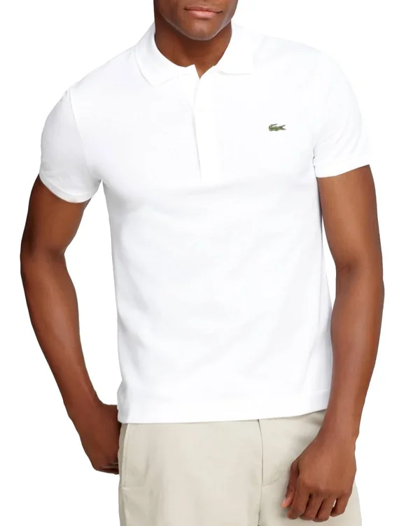 Lacoste Men's Classic Fit Pique Polo Shirt - L.12.12 - Schoolhouse Red