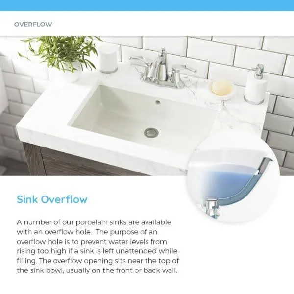Mr Direct Undermount Porcelain Bathroom Sink in Bisque with Pop-Up Drain in Brushed Nickel