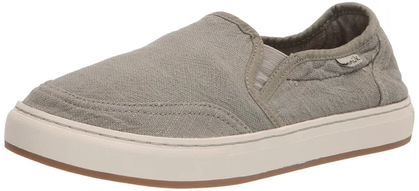 Sanuk Men's Tideline Hemp Shoes - Washed Brindle - 9