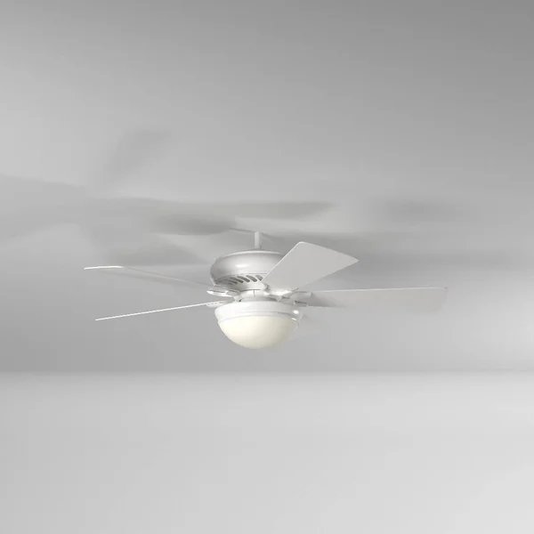 Minka-Aire Supra 52x22 Ceiling Fan with Light - Brushed Steel - Dark Walnut Blades