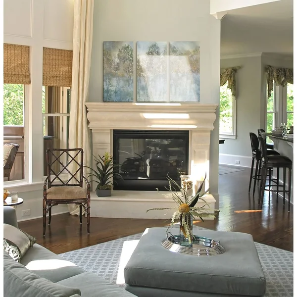 River Reflection-A Premium Multi Piece Art Available in 3 Sizes 24x36