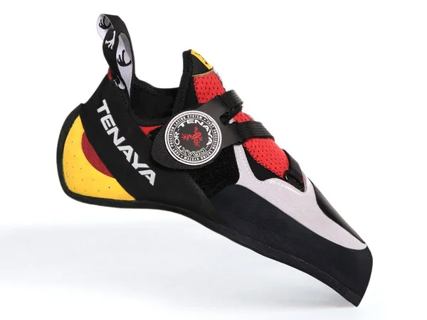Tenaya Iati Yellow-RED - Mens/Women Climbing Shoes, Size US 15 - Color Red - Yellow