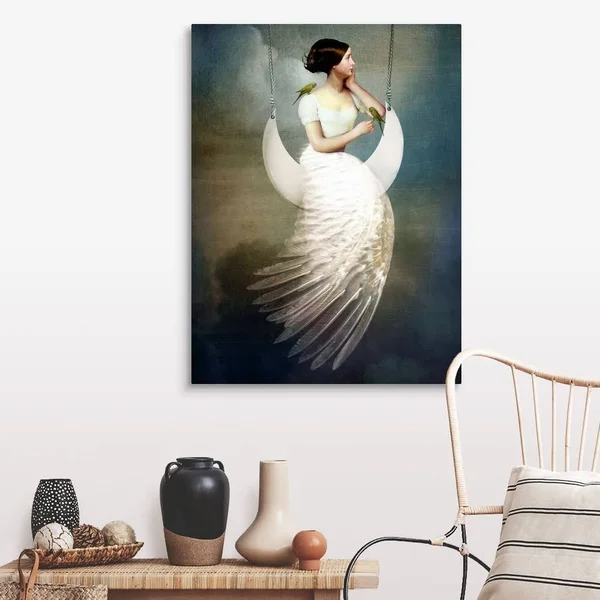 to The Moon and Back - Canvas Wall Art, 30x40, Great Big Canvas