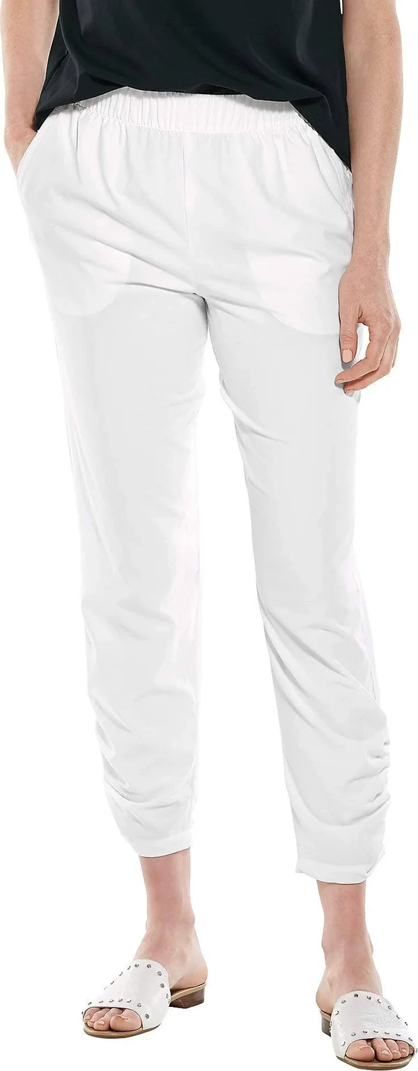 Coolibar UPF 50+ Women's Gisele Ruched Pants - Sun Protective