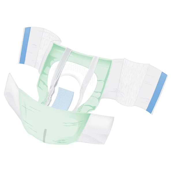 McKesson Bariatric Adult Incontinence Brief 2X-Large - 3X-Large Heavy Absorbency, Size: 2XL, Green