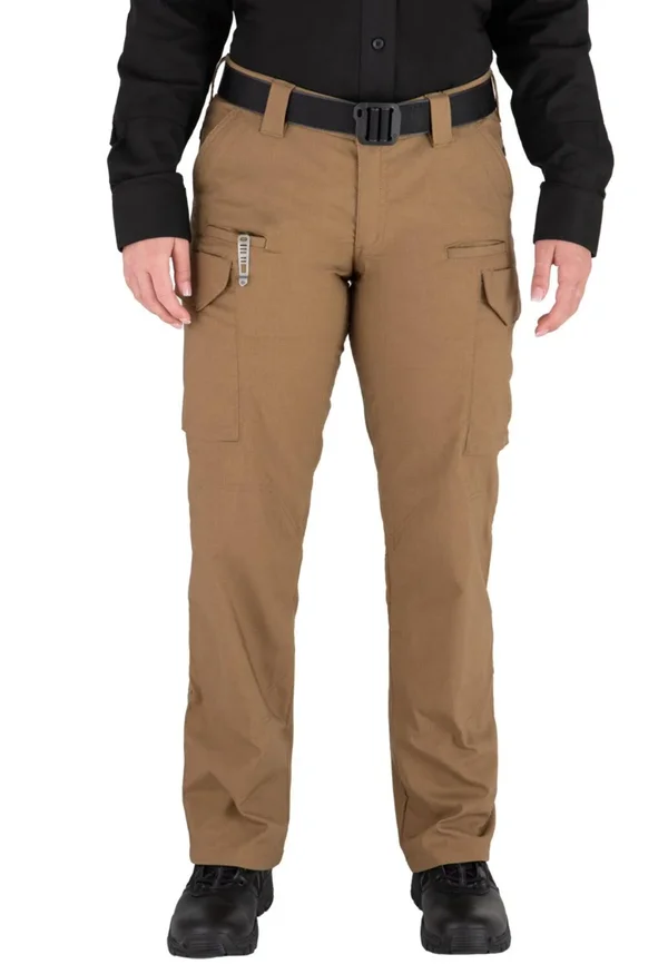 First Tactical V2 Tactical Pants - Womens - Coyote Brown, W10, It, 124011-181-10-T