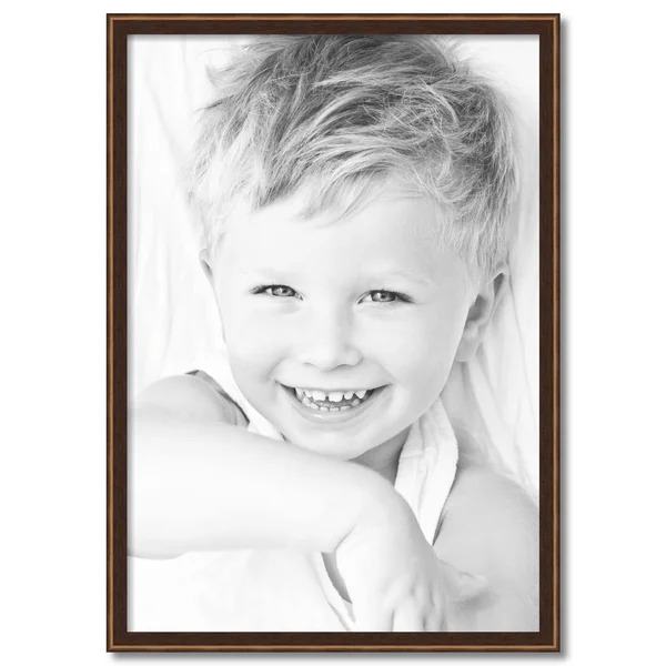 25x36 Contrast Walnut Wood Picture Poster Frame for 36x25 Photo 2WOM-D11221-25x36 by ArtToFrames