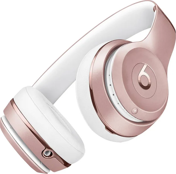 Beats Solo3 Bluetooth Wireless On-Ear Headphones with Mic - Rose Gold