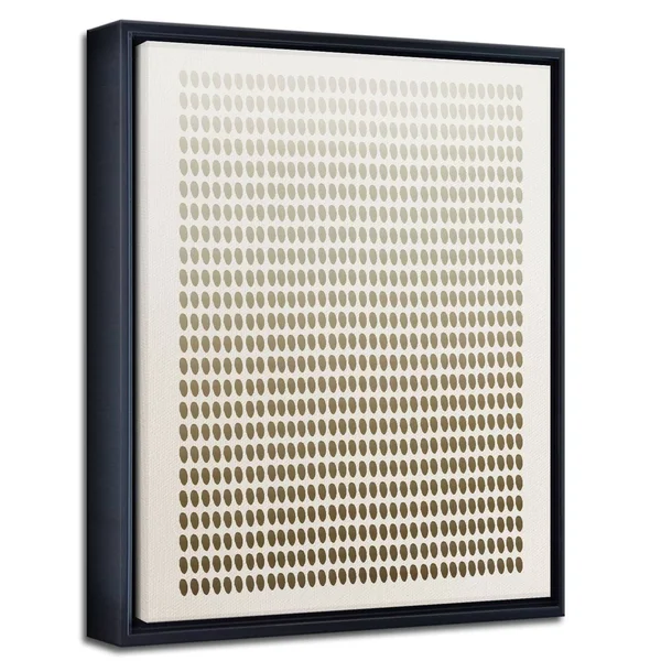 Abstract Neutral CLX Canvas Wall Art Brown 24x22 x 30x22 - Cotton