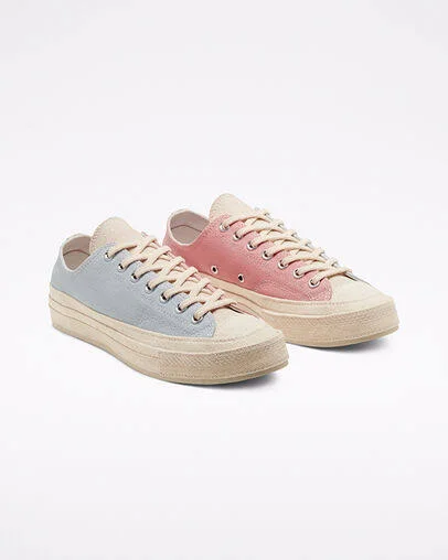 Converse Blue and Pink Renew Chuck 70 Sneakers