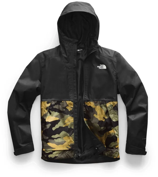 The North Face Men's Millerton Jacket - Medium - Clear Lake Blue Digi Topo Print
