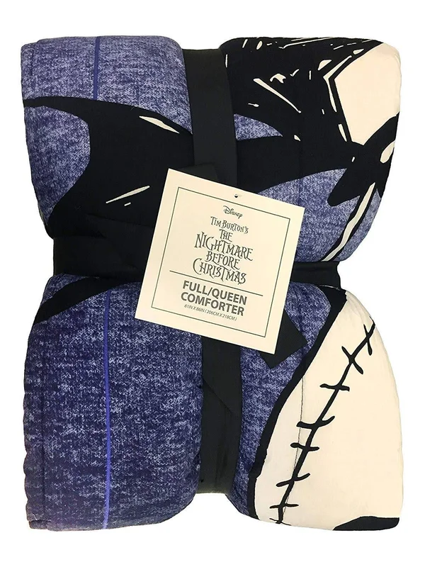 Disney Nightmare Before Christmas Meant to Be Reversible Comforter (Full - Queen), 81 x 86