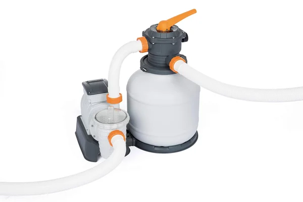 Bestway 58500E Flowclear 9, 800 L Pump Sand Filter, White/Gray
