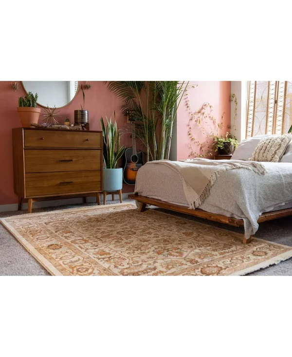 Unique Loom Alcott Dorchester Rug - Beige (4& 0 x 6& 0)