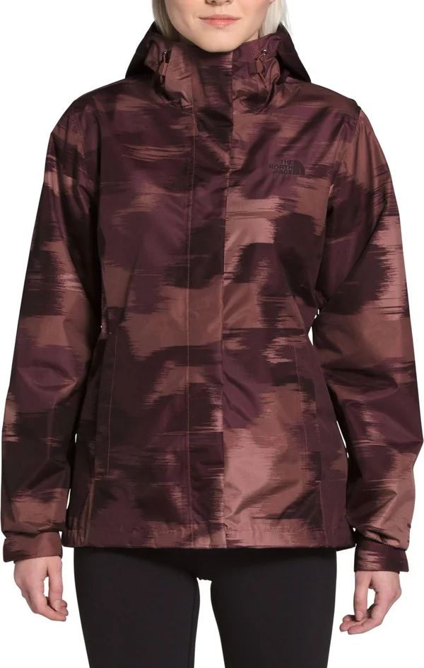 The North Face Venture 2 Jacket - Women's Marron Purple Vapor Ikat Print - L
