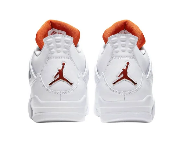 Air Jordan 4 Retro &Metallic Pack - Orange& Shoes - Size 12