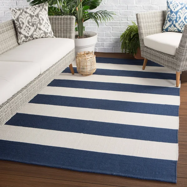 Porch den Klipsan Striped Indoor Outdoor Area Rug 810 x 119