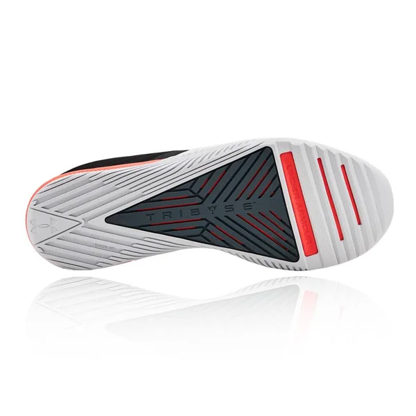 Under Armour TriBase Thrive Black/Beta Red/Pitch Gray, Men's, Size: 9