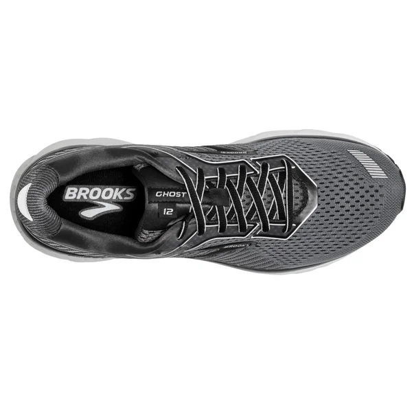 Brooks Ghost 12 - Men's 11.5 - Black/Pearl/Oyster