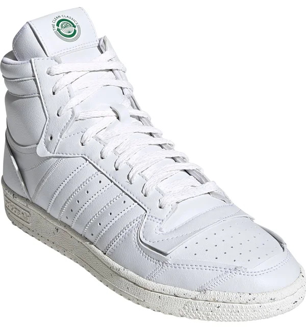 Adidas Top Ten Shoes Cloud White 9.5 - Mens Originals High Tops