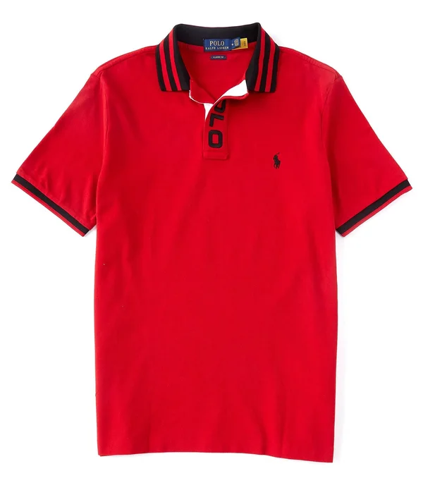 Polo Ralph Lauren Men's Classic Fit Mesh Polo Shirt - Ralph Red - L