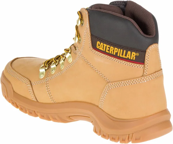 Caterpillar Men's Outline Work Boots - Honey Reset