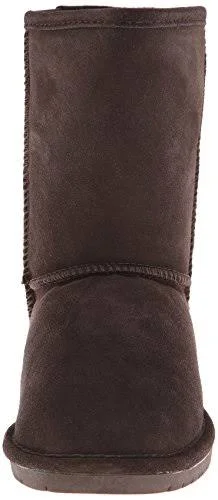 Bearpaw Emma Short Boot - Women's Chocolate, 10.0