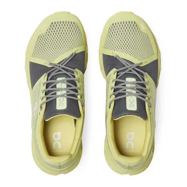 on Cloudstratus Running Shoe - Men's Pistachio/Grey, 8.5
