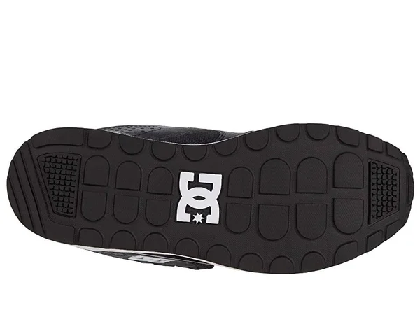 DC Kalis Lite Men's Skate Shoes Black/Black/White : 11.5 D - Medium