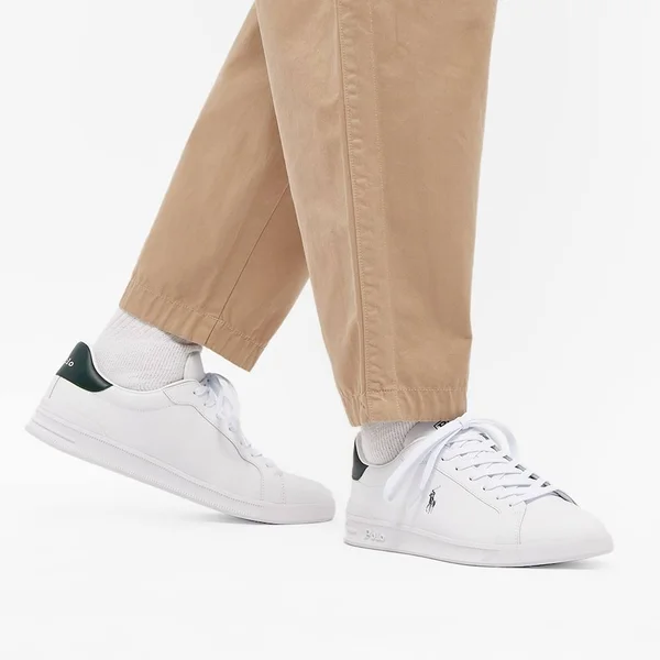 Polo Ralph Lauren Heritage White Court Sneakers