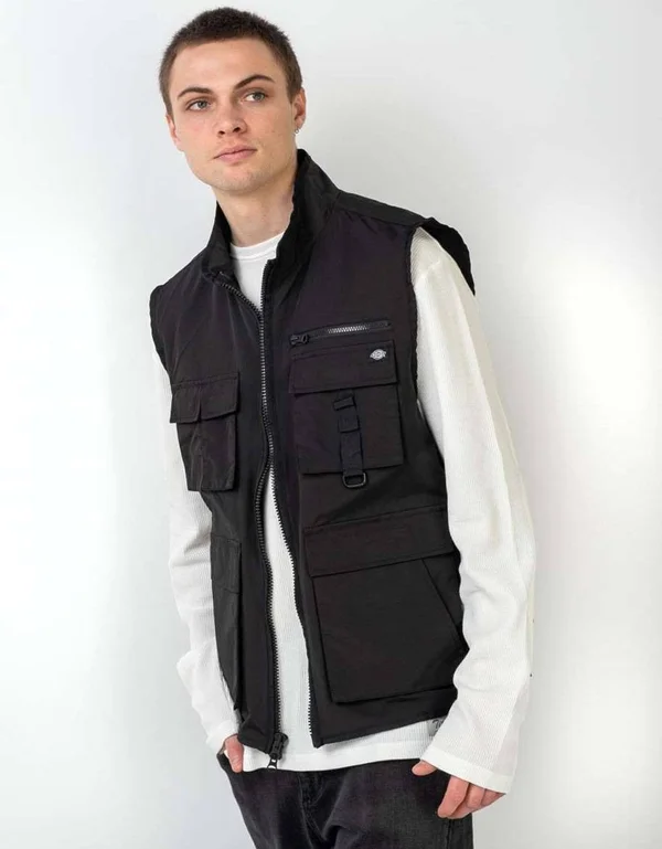Dickies Stillmore Vest - Black - XL - Men