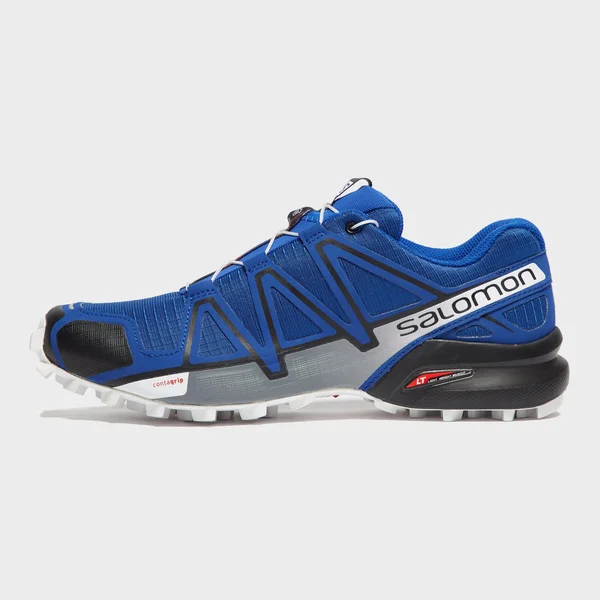 Salomon Speedcross 4 Running Shoe - Men's Mazarine Blue/Black/White