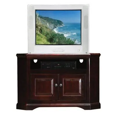 Wentzel Solid Wood TV Stand for TVs Up to 43x22 Red Barrel Studio Door Type: Wood - Color: Soft White