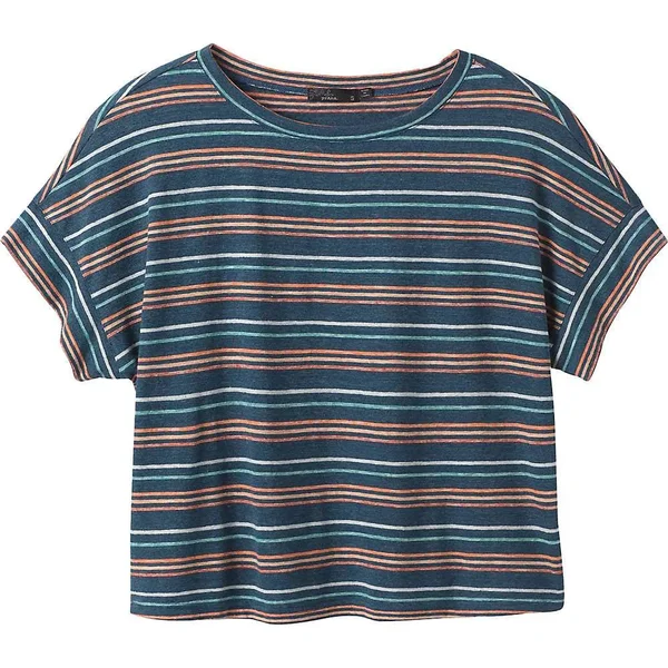 Prana - Women's Vosky Top - Butterscotch Stripe, Small