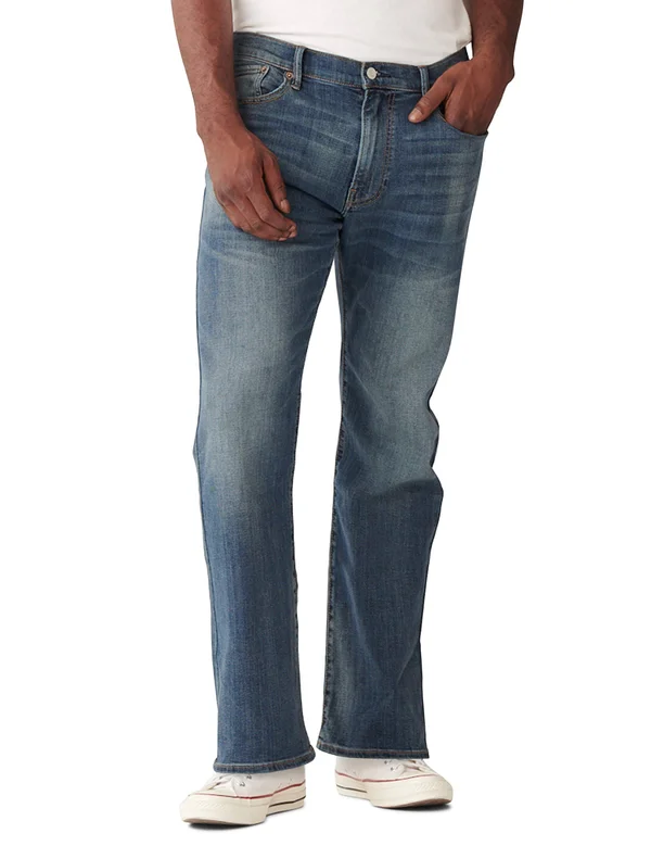 Lucky Brand 181 Greenvale Relaxed-Fit Straight Leg Jeans - 33 34