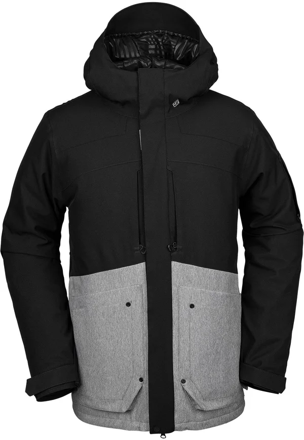 Volcom Men's Scortch Insulated Jacket - XL - Heather Grey