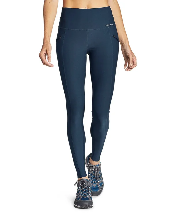 Eddie Bauer Women's Trail Tight Leggings - High Rise - Blue - 3X - Hiking Bottoms