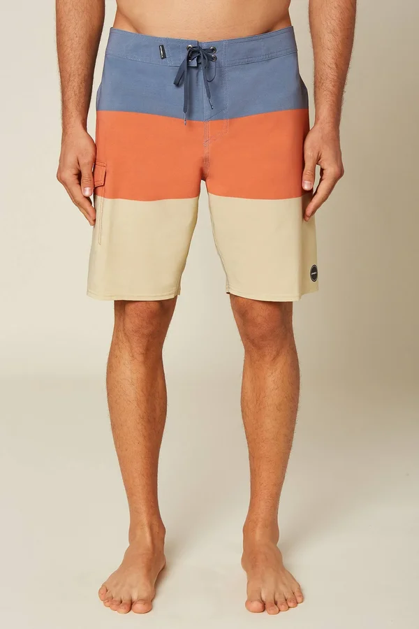 O&Neill Hyperfreak Blockade 19x22 Boardshorts Men's Orange, 40